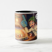 Schlüpftags-Tasse – Ei-Uhr-Kaffeetasse Tasse (Zentrum)