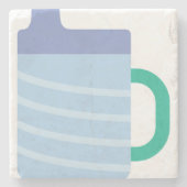 Schlupftasse Steinuntersetzer (Vorderseite)