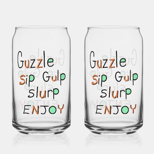Schlürf Genieß Glas (Vorderseite)