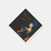 Schlürf Serviette (Ecke)