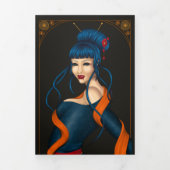 Schlürfen Dreifach Gefaltete Karte (Cover)