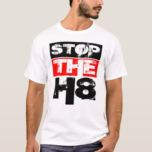 Schluss mit dem Hass T-Shirt (Vorderseite)