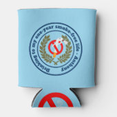 Schluss mit dem Rauchen Meilenstein Dosenkühler (Vorderseite)