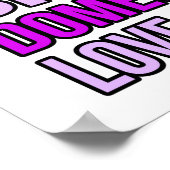 Schluss mit dem Schweigen über die Unterstützung d Poster (Ecke)