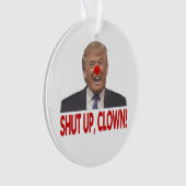 Schluss mit Trump Ornament (Vorderseite)