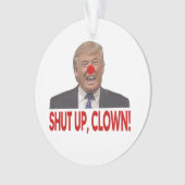 Schluss mit Trump Ornament (Vorderseite)