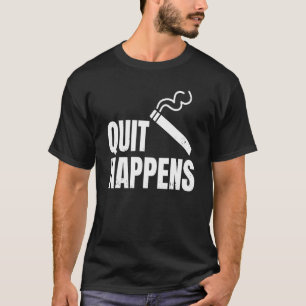Schluss mit Zitat für eine Rauchfrage T-Shirt