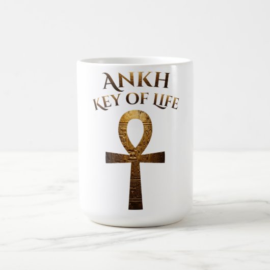 Schlüssel des Lebens Kaffeetasse (Mittel)