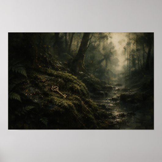 Schlüssel des Waldes — KŌAN (Landschaft) Poster (Vorne)