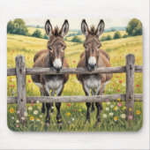 Schlüssel durch einen Zaun in einer landwirtschaft Mousepad (Vorne)