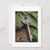 Schlüssel Einladung (Vorderseite)