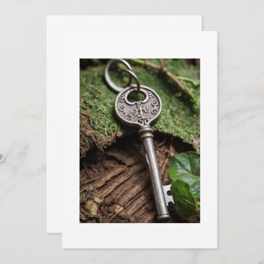 Schlüssel Einladung (Vorne/Hinten)