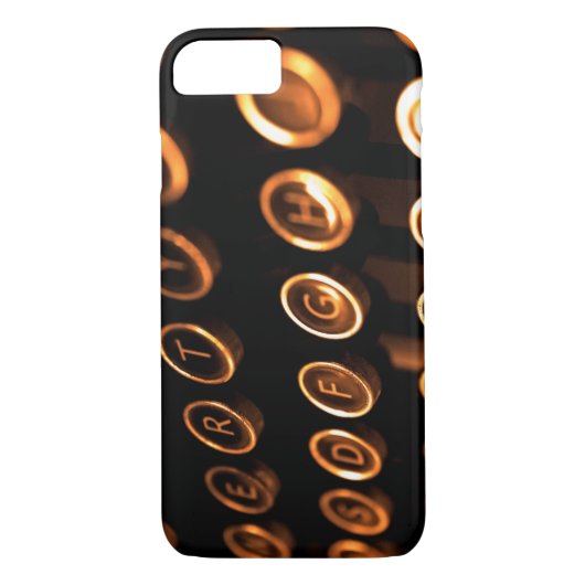 Schlüssel für antike Schreibmaschinen Case-Mate iPhone Hülle (Rückseite)