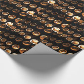 Schlüssel für antike Schreibmaschinen Geschenkpapier (Ecke)