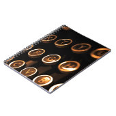 Schlüssel für antike Schreibmaschinen Notizblock (Linke Seite)