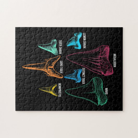 Schlüssel für die Jagd auf Haifischflossen Puzzle (Horizontal)