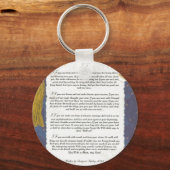 Schlüssel für die Zukunft, wenn der Fonds von Rudy Schlüsselanhänger (Vorderseite)