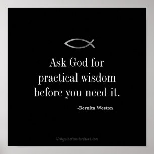 Schlüssel für Disziplin Poster