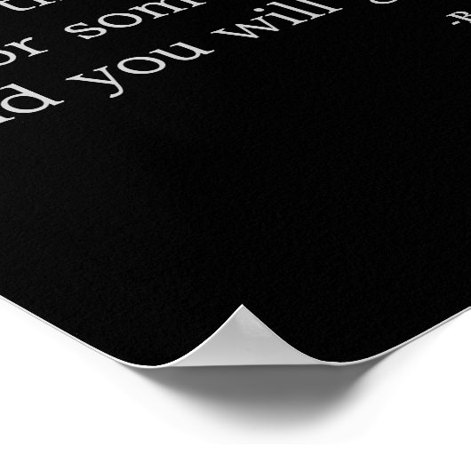 Schlüssel für Disziplin Poster (Ecke)