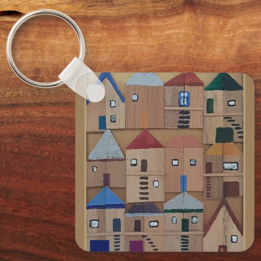 Schlüssel für Haus oder Wohnung Schlüsselanhänger (Vorderseite)