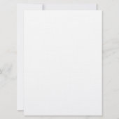 Schlüssel für Ihre Herz Elegante flache Hochzeit E Einladung (Rückseite)