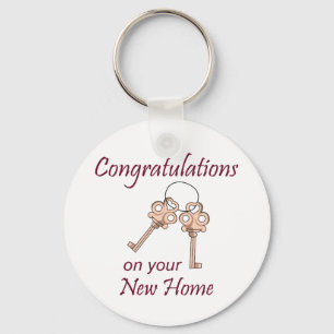 Schlüssel für neue Zuhause Schlüsselanhänger