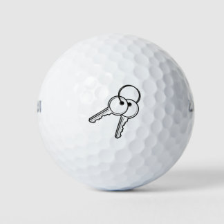 Schlüssel Golfball