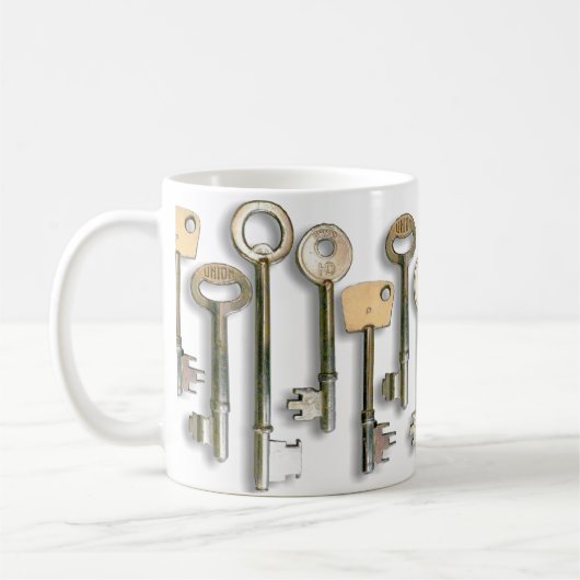 Schlüssel Kaffeetasse (Links)
