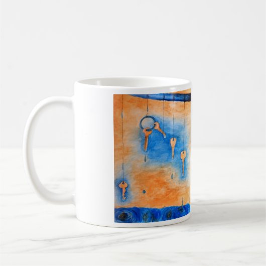 Schlüssel Kaffeetasse (Links)