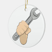 Schlüssel Keramik Ornament (Links)