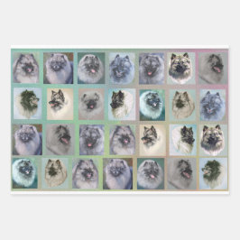 Schlüssel Kopf Packpapier Geschenkpapier Set