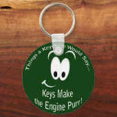 Schlüssel machen den Motor zum Schlüsselanhänger (Vorderseite)