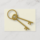 Schlüssel - mollig visitenkarte (Rückseite)
