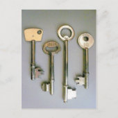 Schlüssel Postkarte (Vorderseite)