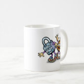 Schlüssel sperren kaffeetasse (VorderseiteRechts)