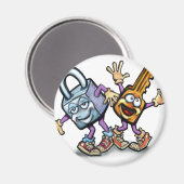 Schlüssel sperren magnet (Vorderseite/Rückseite)