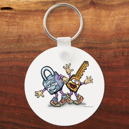 Schlüssel sperren schlüsselanhänger (Vorderseite)