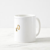 Schlüssel und Schloss Kaffeetasse (VorderseiteRechts)
