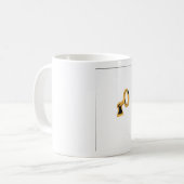 Schlüssel und Schloss Kaffeetasse (Vorderseite Links)