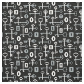 Schlüssel und Schlösser Stoff (Muster)