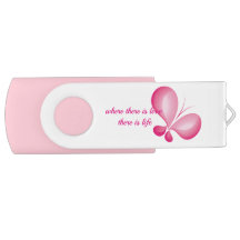 Schlüssel USB Leertaste 8 GB, Pastellrose