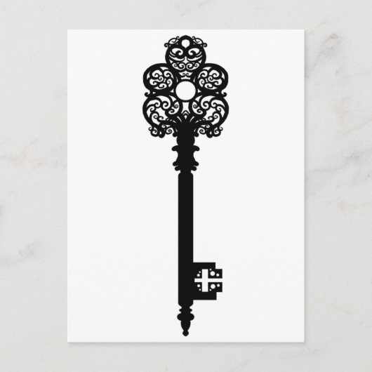 Schlüssel V Postkarte (Vorderseite)