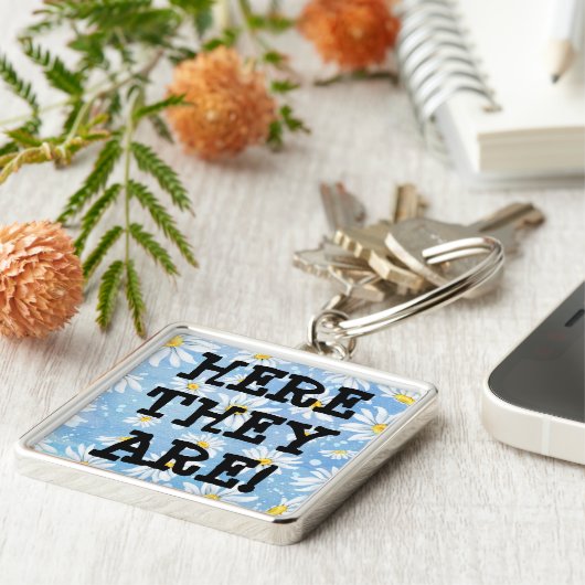 Schlüssel verloren? Hier sind sie! Hübsch Funny Sc Schlüsselanhänger (Seite)