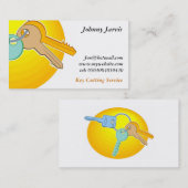 Schlüssel Visitenkarte (Vorne/Hinten)