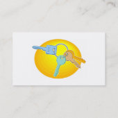 Schlüssel Visitenkarte (Rückseite)