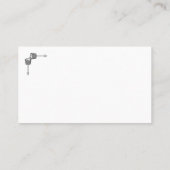 Schlüssel Visitenkarte (Rückseite)