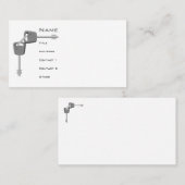 Schlüssel Visitenkarte (Vorne/Hinten)