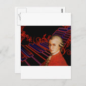 Schlüssel von Mozart_ Postkarte (Vorne/Hinten)