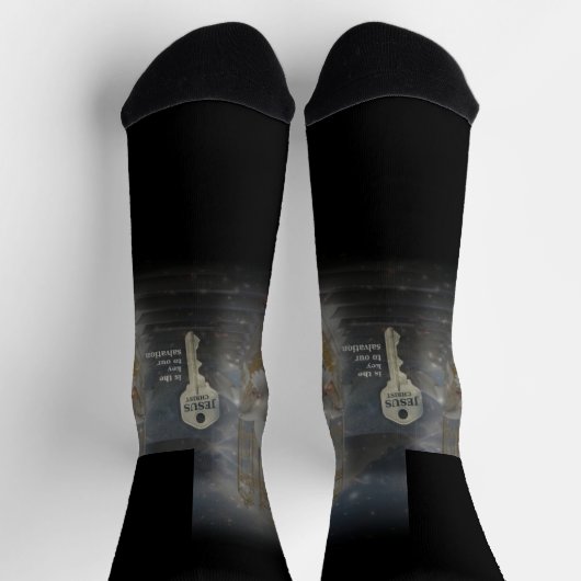 Schlüssel zu den Rettung-Socken Socken (Oben)