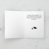 Schlüssel zu Ihrem Erfolg-Abschluss Karte (Innenseite)